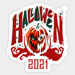 Halloween 2021 Sticker